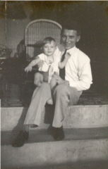 jan 36 Pappie met zij jongen